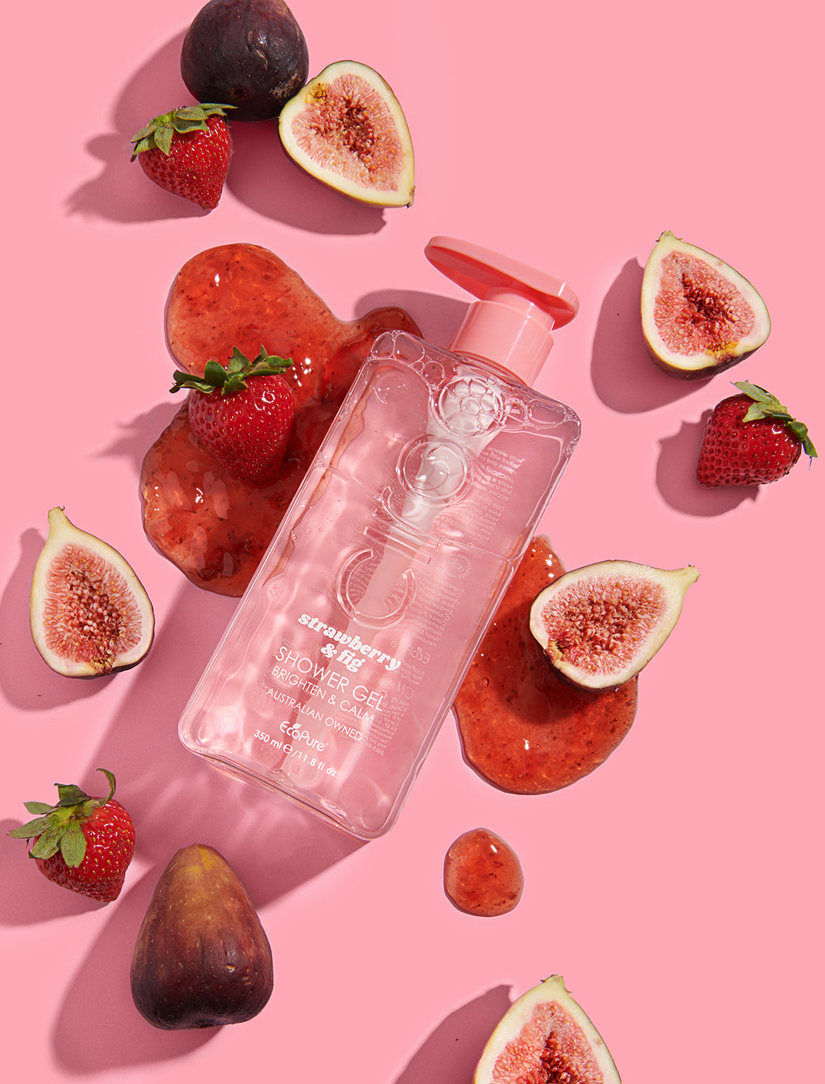 Żel pod prysznic Strawberry and Fig 350 ml