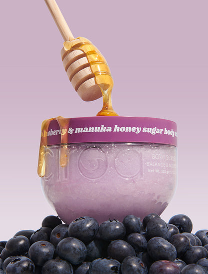 Peeling do ciała Blueberry and Manuka Honey 350 g