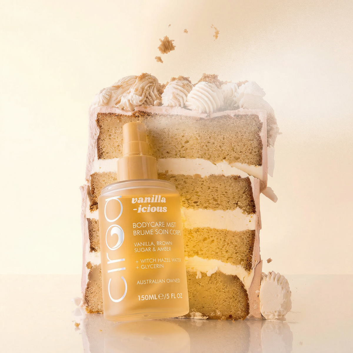 Perfumowana mgiełka do ciała Ciroa Vanilla-icious 150 ml