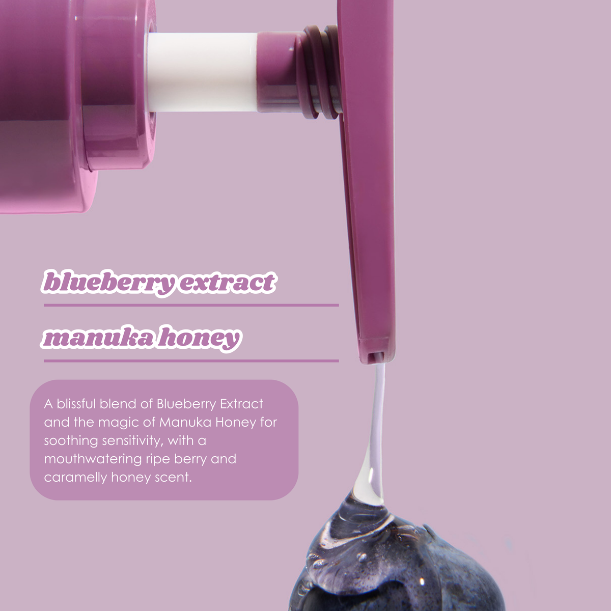 Żel pod prysznic Blueberry and Manuka Honey 500 ml