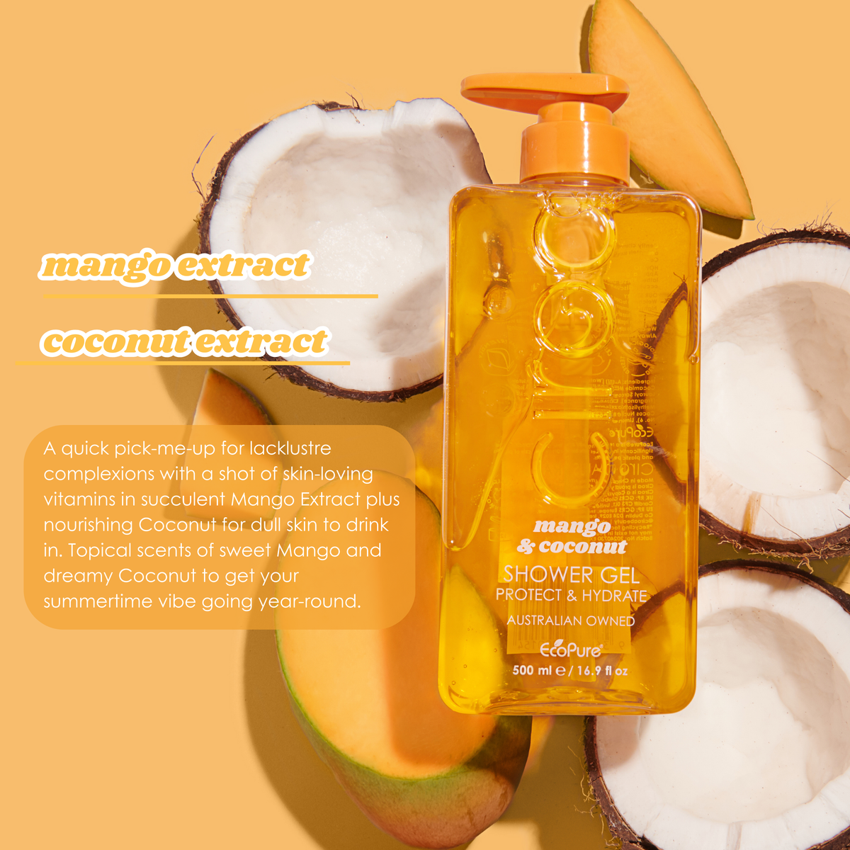 Żel pod prysznic Mango and Coconut 350 ml